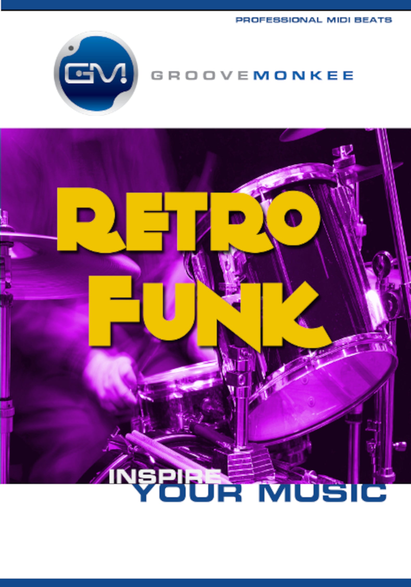 Retro Funk MIDI Drum Loops