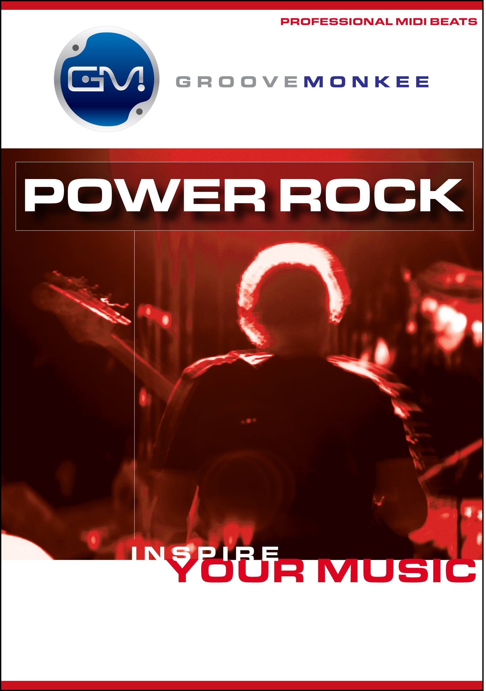 Power Rock MIDI Drum Loops
